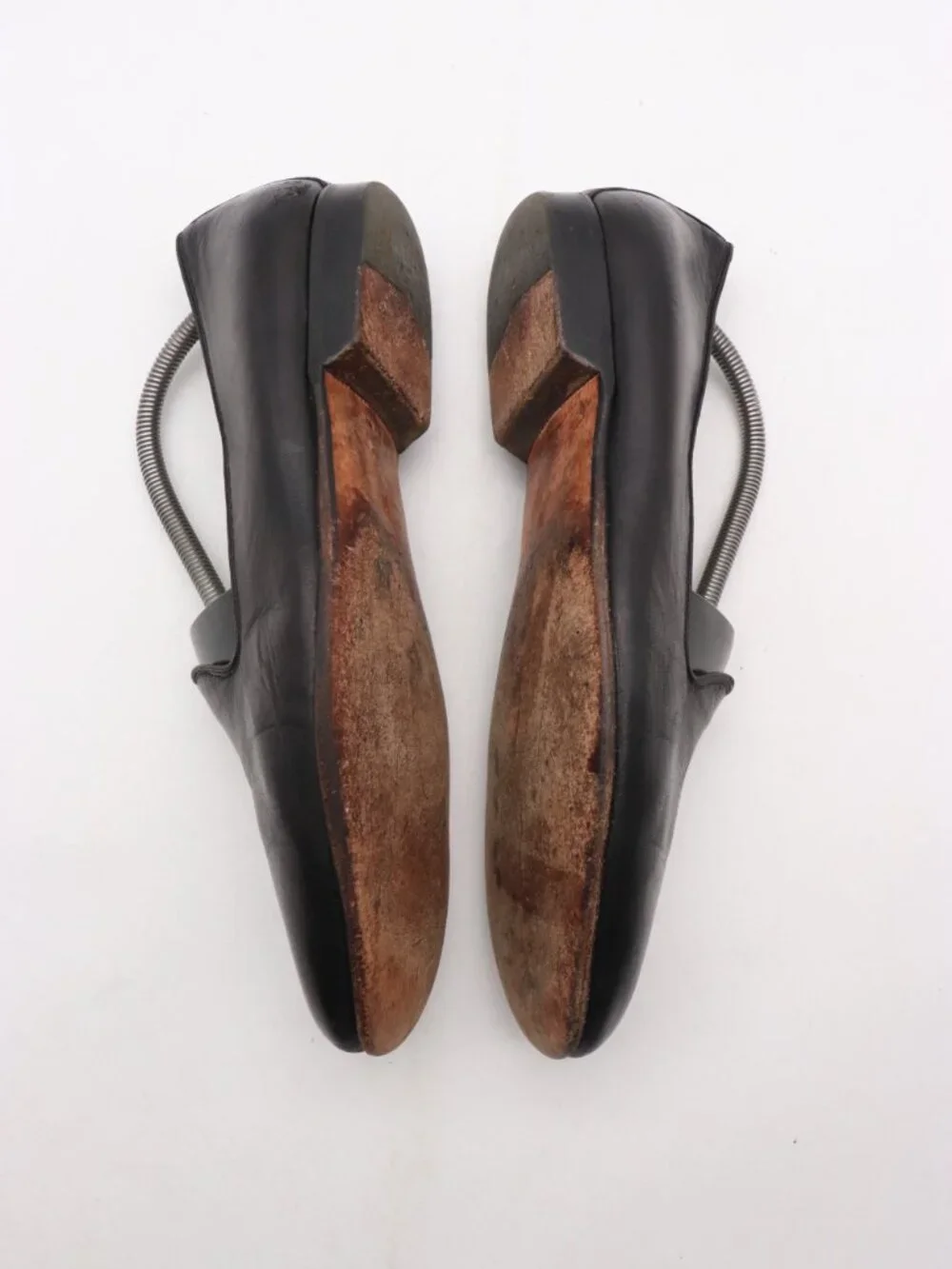 Bragano by Cole Haan Venetian Loafers Men's 10.5 Black Leather Made in Italy